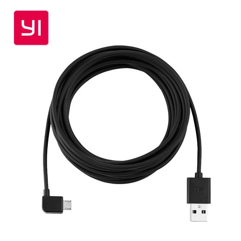 Náhradní napájecí kabel pro kameru Yi Smart Dash - Micro USB 3,5M